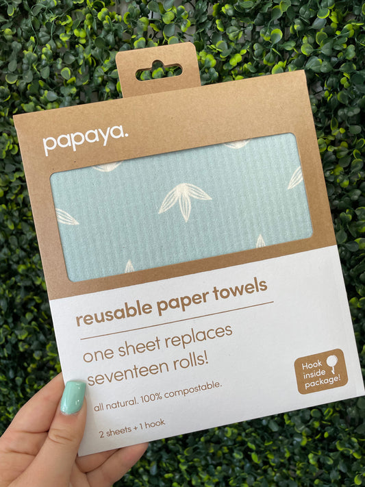 Reusable Paper Towels Blue